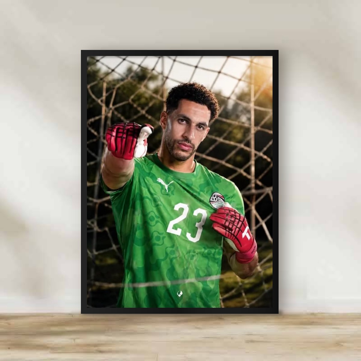 Mostafa Shobeir Frame – football wall art | برواز مصطفى شوبير