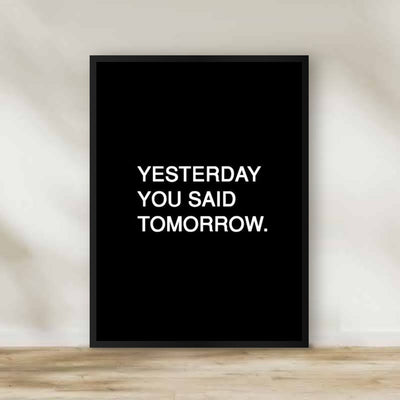Motivation 15 Frame – motivational quote wall art | برواز تحفيزي 15