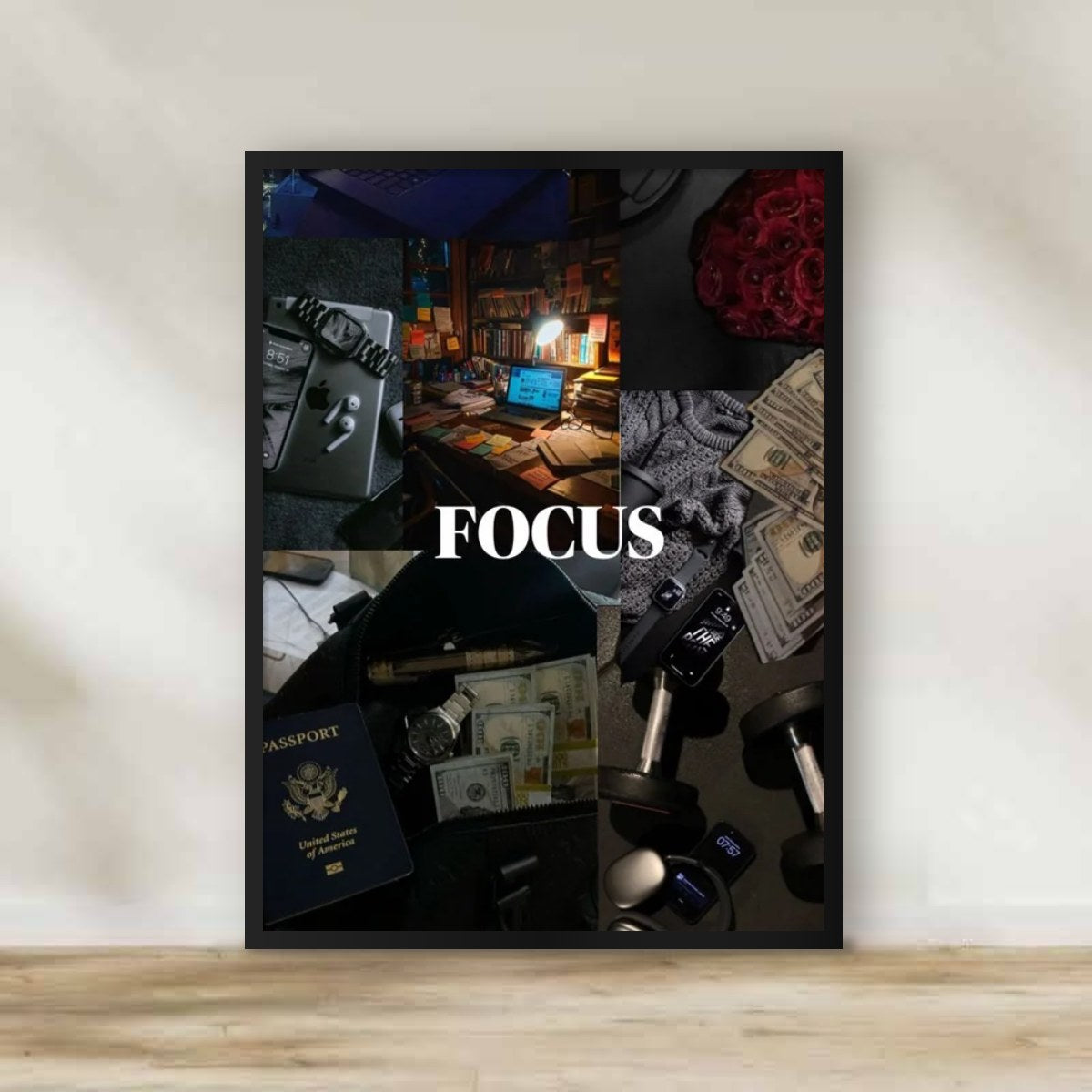 Motivation 18 Frame – motivational quote wall art | برواز تحفيزي 18