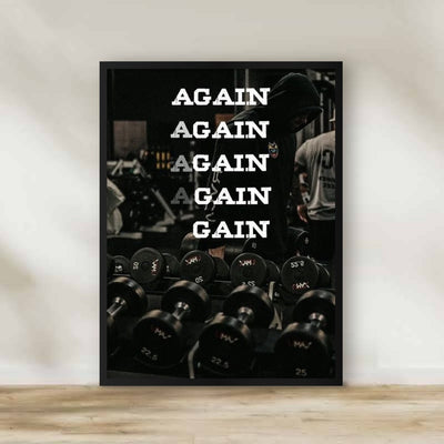 Motivation 23 Frame – motivational quote wall art | برواز تحفيزي 23