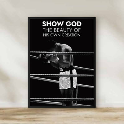 Motivation 24 Frame – motivational quote wall art | برواز تحفيزي 24