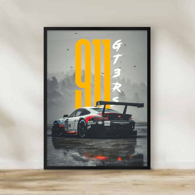 Porsche Frame – car wall art | برواز بورشه