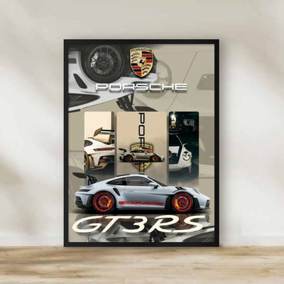Porsche Frame 8 – car wall art | برواز بورشه 8