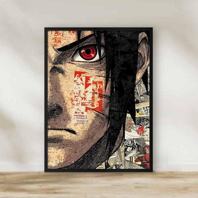 Sasuke 1 Frame – anime wall art | برواز ساسكي 1