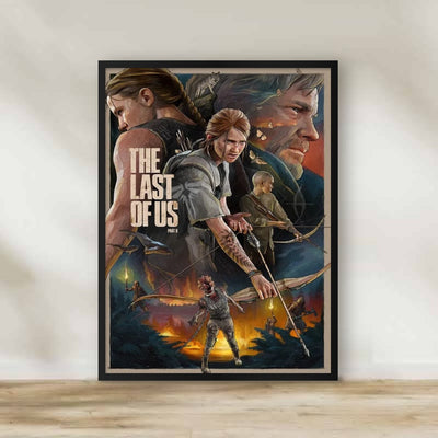 The Last of US Frame – gaming wall art | برواز ذا لاست أوف أس
