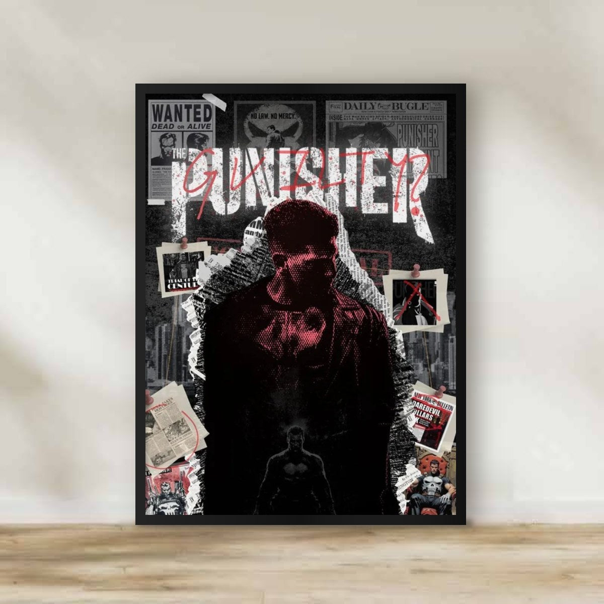 The Punisher 1 Frame – movie poster wall art | برواز ذا بانيشر 1