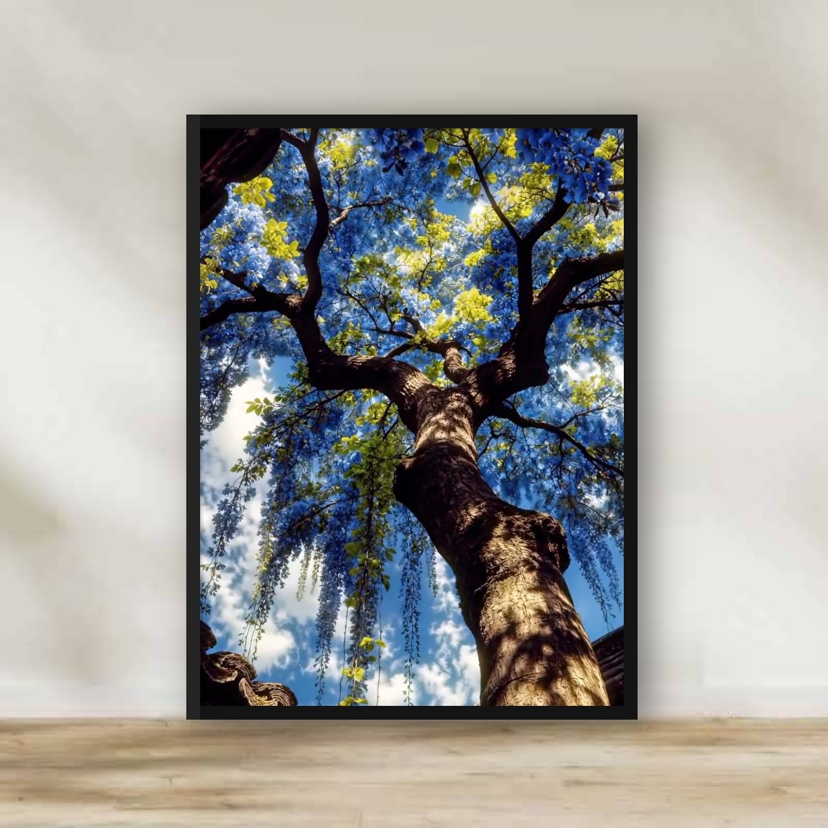 Under the Canopy Frame – photography wall art | برواز تحت الشجرة