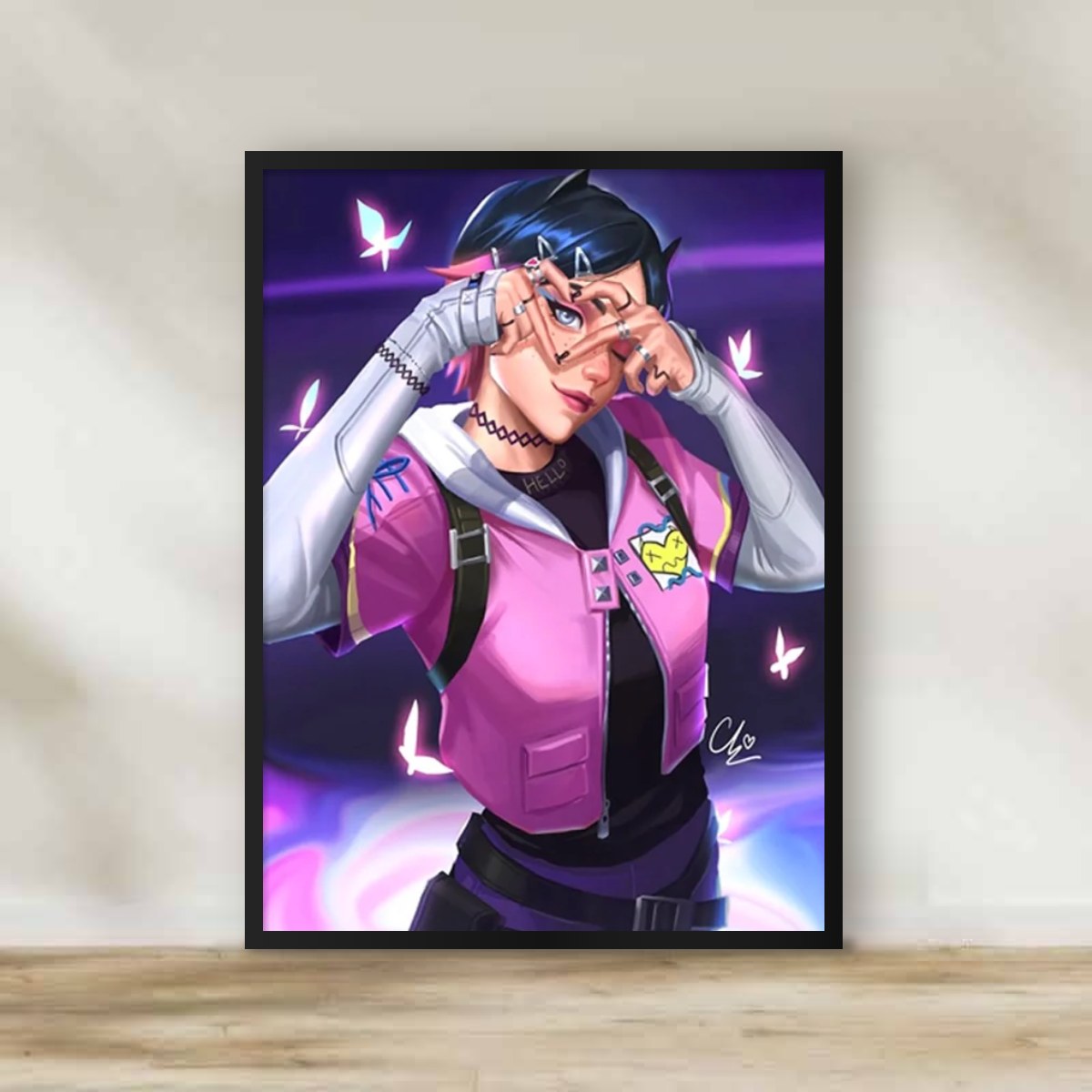 Valorant Frame – gaming wall art | برواز فالورانت