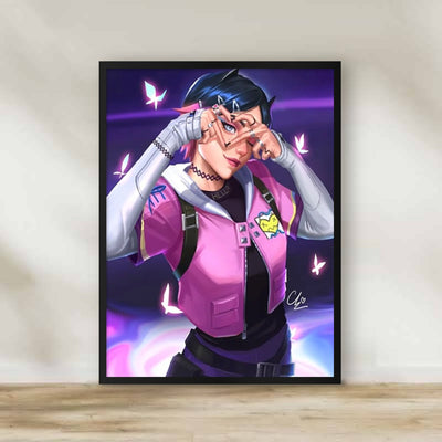 Valorant Frame – gaming wall art | برواز فالورانت