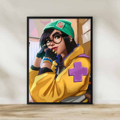 Valorant 1 Frame – gaming wall art | برواز فالورانت 1
