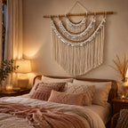 Zeina — Coin Macramé Wall Hanging