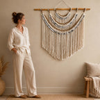 Zeina — Coin Macramé Wall Hanging